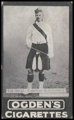 87 Col. Sergt., Cameron Highlanders